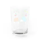 moekofのぼくらはともだち Water Glass :back