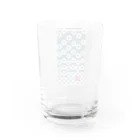 bonnylochの七宝繋ぎWhite_@Red Water Glass :back