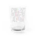 山本浩生美術商店のカラフル Water Glass :back