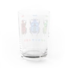 さちこの生き物雑貨のオオセンチコガネ Water Glass :back