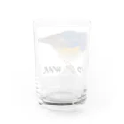 strike-eagleのるりびー NO WAR ウクライナ　🇺🇦 Water Glass :back