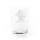 翔 書道の「愛」 Water Glass :back