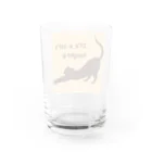 薈.collectionの背伸び猫🐱シリーズ Water Glass :back