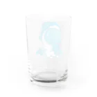 ミトウクジラのクジラと宇宙飛行士 Water Glass :back