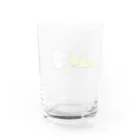 ヤンブレショップのヤングブレッツのタランチュラとオオムラサキ Water Glass :back