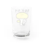 きくのらくがきのたもぎたけときく Water Glass :back