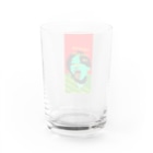 ネコ毛虫の共産主義丸君 Water Glass :back
