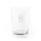 銀杏まろんの立体の山形かえる Water Glass :back