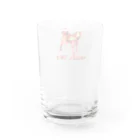 onehappinessのいちご　柴犬 Water Glass :back