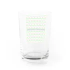 ブロッコリーまちこのブロッコリーまちこのコップ Water Glass :back