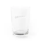 O3(ozone)の白黒 Water Glass :back