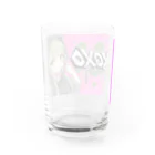 BuddhismのXOXOシリーズ【Hannya】Ver.PINK Water Glass :back