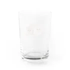 MOFU de MOFUのシロクロ Water Glass :back