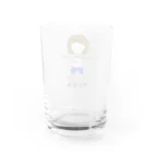 地球de遊ぼ。のヨガールasaちゃん(カラー) Water Glass :back