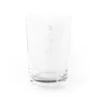 manimaniの苗字グラス Water Glass :back