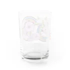 pocopan shopのspiritual flower  Water Glass :back