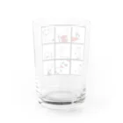 たまちゃん食堂のgirl Water Glass :back