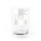 たまちゃん食堂のﾈｯｺﾈｯｺﾈｯｺ Water Glass :back