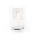 【ホラー専門店】ジルショップのアメリカン女性 Water Glass :back