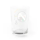 二部ソフトウェア研究部のマルメガネ　（ブラック） Water Glass :back