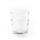 スタジオアイルのモツゴときどきホトケドジョウ Water Glass :back