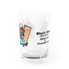 ブラックホール君グッズの変身！ブラックホール君(コップ) Water Glass :back