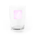 ヨルネコ商店(スズリ店)のomikuji(大吉) Water Glass :back