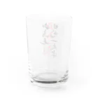 巳智🌸の山鳥毛と日光一文字 Water Glass :back