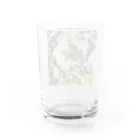 あゆのしおやきの練乳宇治金時 Water Glass :back