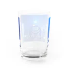 うずらうおファクトリーのUDE ITAI Water Glass :back