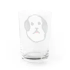 温泉♨︎行くやつの犬 Water Glass :back