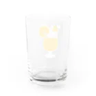 まるいペンギンの店のオレンジペンギン Water Glass :back