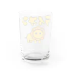 chicodeza by suzuriのかわいいライオンちゃん Water Glass :back
