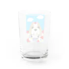 kororeo工房のお花畑けのシーズーちゃん Water Glass :back