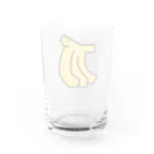 mon chou chouのhappy banana Water Glass :back