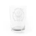 Three.Pieces.Pictures.Itemの映画｢分別特区｣劇中使用ポークマートイラスト Water Glass :back