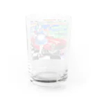 紫雲山 大泉寺の大泉寺アート御朱印「アマビエ50s」 Water Glass :back