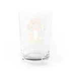 まえださきのハムちゃんの雨やどり Water Glass :back