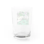 ILLUST-OKUのParking Water Glass :back