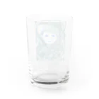青い猫のこもれび Water Glass :back