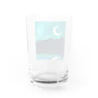 R☆worldの夏の夜空 Water Glass :back