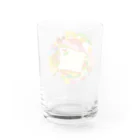 Illustrator イシグロフミカのサンドイッチ Water Glass :back