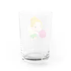 鳥取チアリーディングチーム　フェアリーズのフェアリーズグッズ　シンプル Water Glass :back