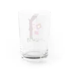🐑なつみんのお絵かき屋さん🌃の第一村人なつミン🐰 Water Glass :back
