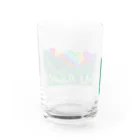 Lunannieのカラフルな山たち Water Glass :back