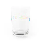 もろっこレーシングのもろっこレーシングLOGO Water Glass :back