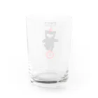 ちゃこぺん（SUZURI店）のマールくん Water Glass :back