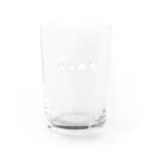 こむぎのワンポイントあにまる Water Glass :back