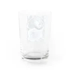 福　来の虎と薔薇 Water Glass :back