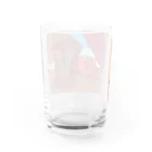 crazycocoのLOVE and DREAM Water Glass :back